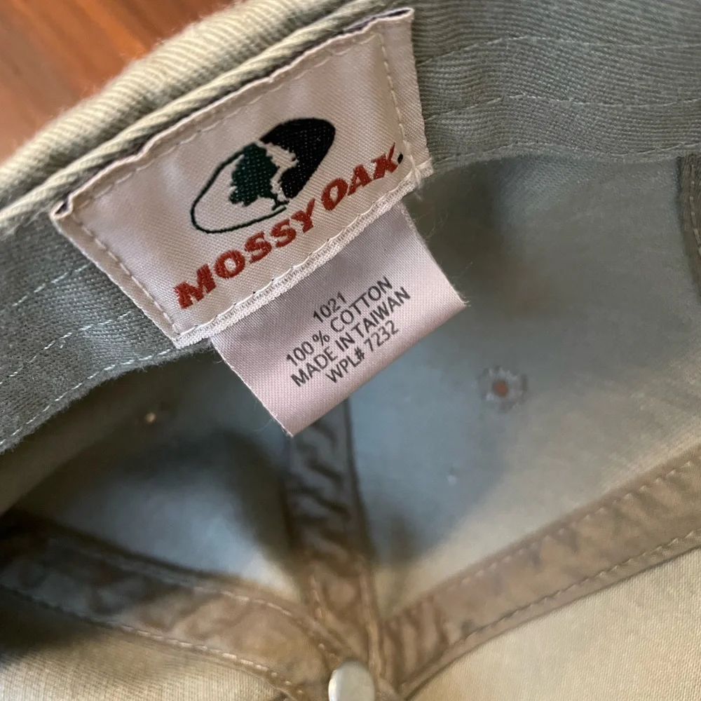 Mossy Oak Unstructured Adjustable Hat Cap - Picture 2 of 5